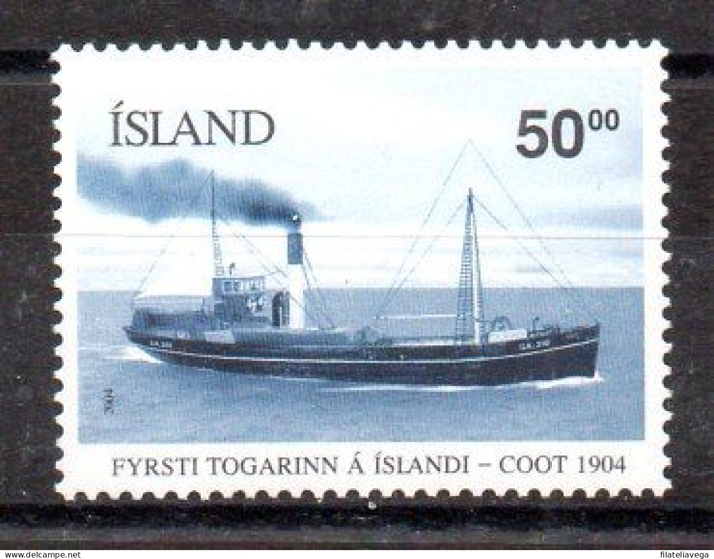 Islandia Series Nº Yvert 982 ** BARCOS (SHIPS) - Neufs