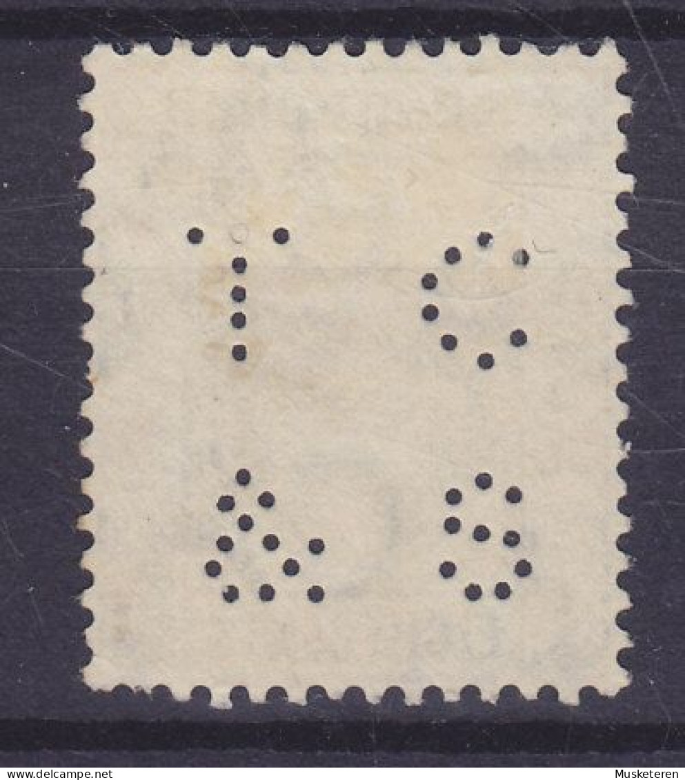 Hong Kong 1904 Mi. 80, Edw VII Perfin Perforé Lochung 'TC & S' Thomas Cook & Sons 2 Lines. 8 Holes In C, Shanghai Office - Used Stamps