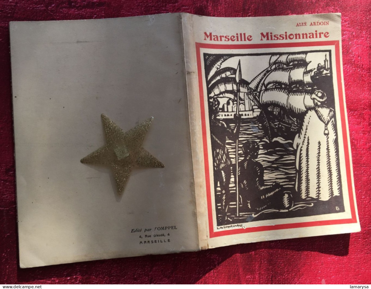 1935-Marseille Missionnaire ARDOIN (Alex)Edité Par Omppel, Diocèse- Religion- Régionalisme :Des Origines à La Révolution - Provence - Alpes-du-Sud