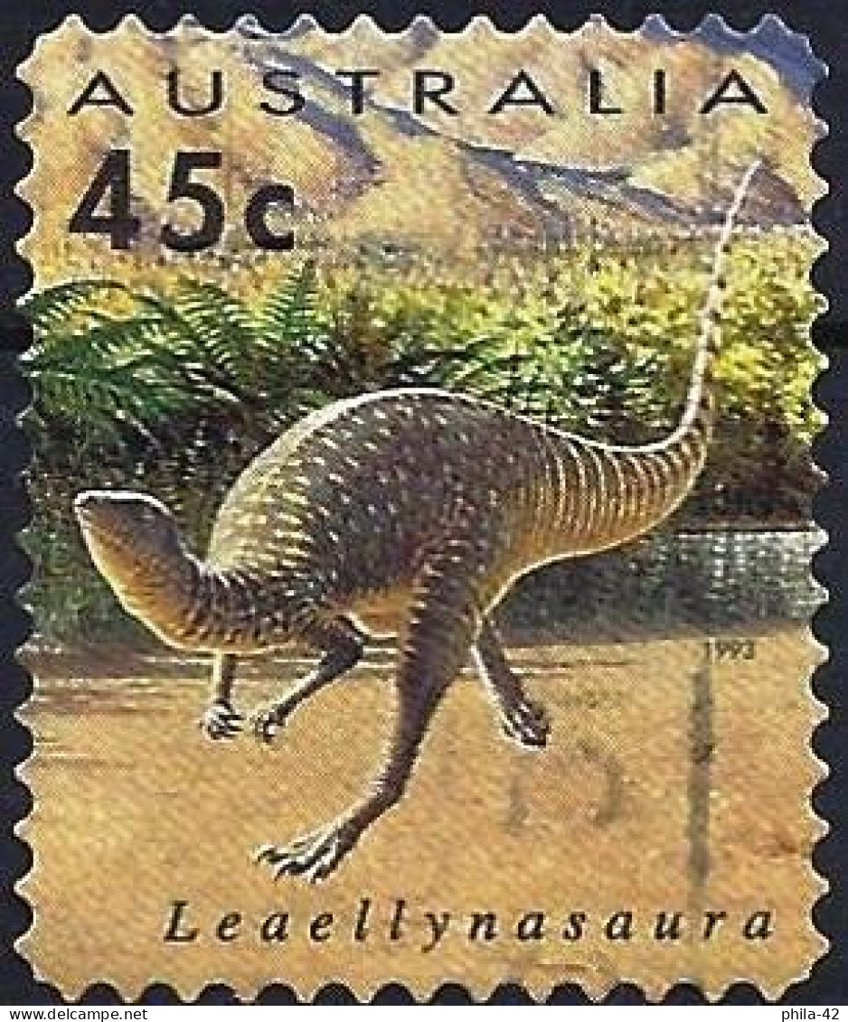 Australia 1993 - Mi 1376 - YT 1334 ( Prehistoric Animal ) Perf. 11½ - Self Adhesive - Gebraucht