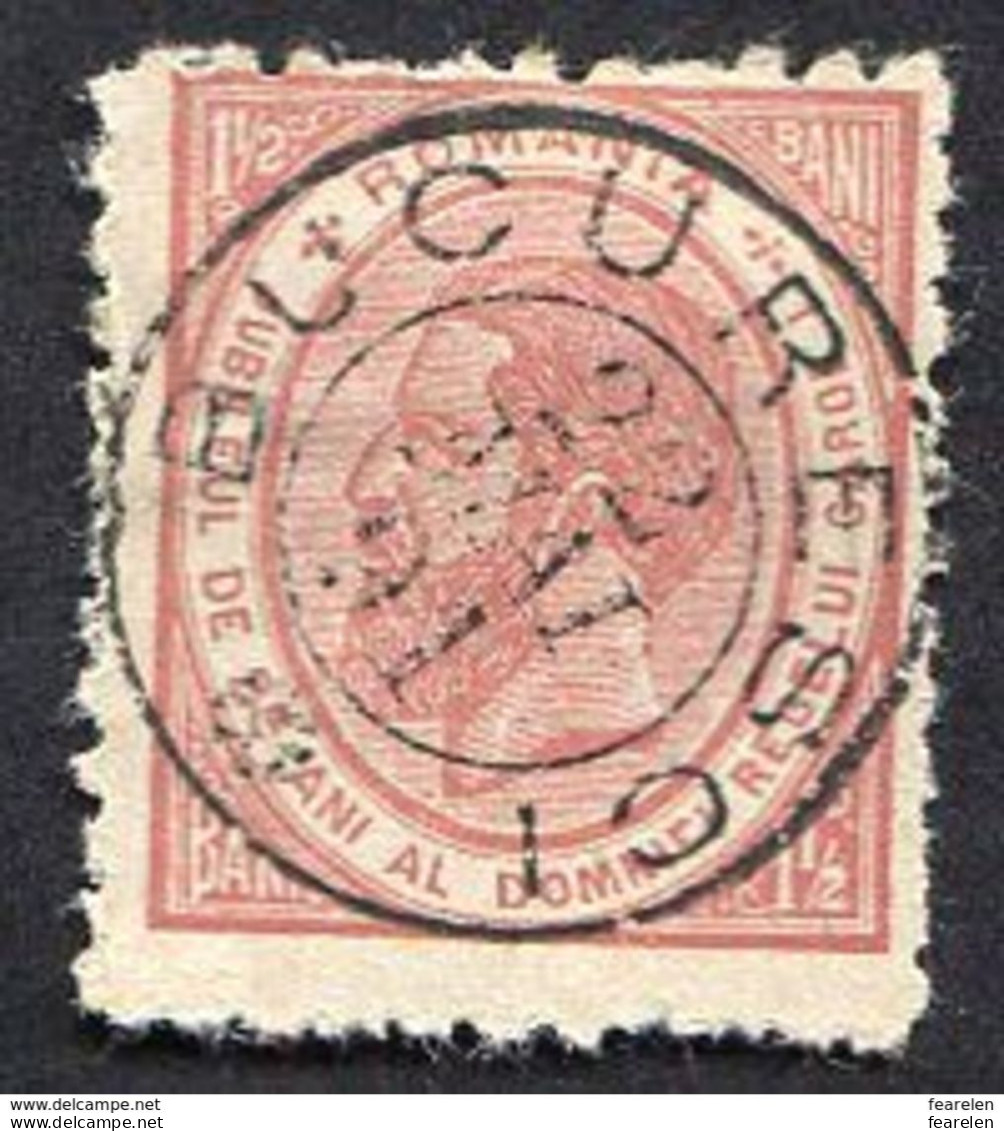 Roumanie N°83 Oblitéré, Cachet Exceptionnel - Used Stamps