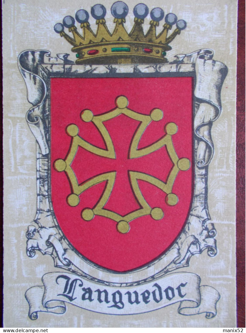 REGION - LANGUEDOC. (Blason) CPSM - Languedoc-Roussillon