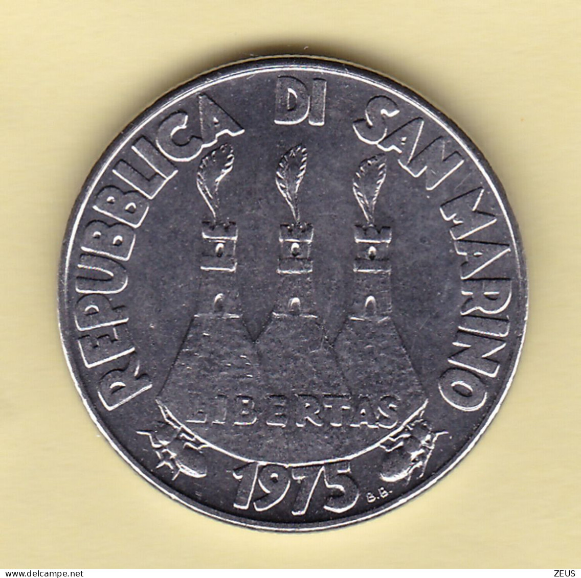 50 LIRE 1975   FDC SAN MARINO - San Marino