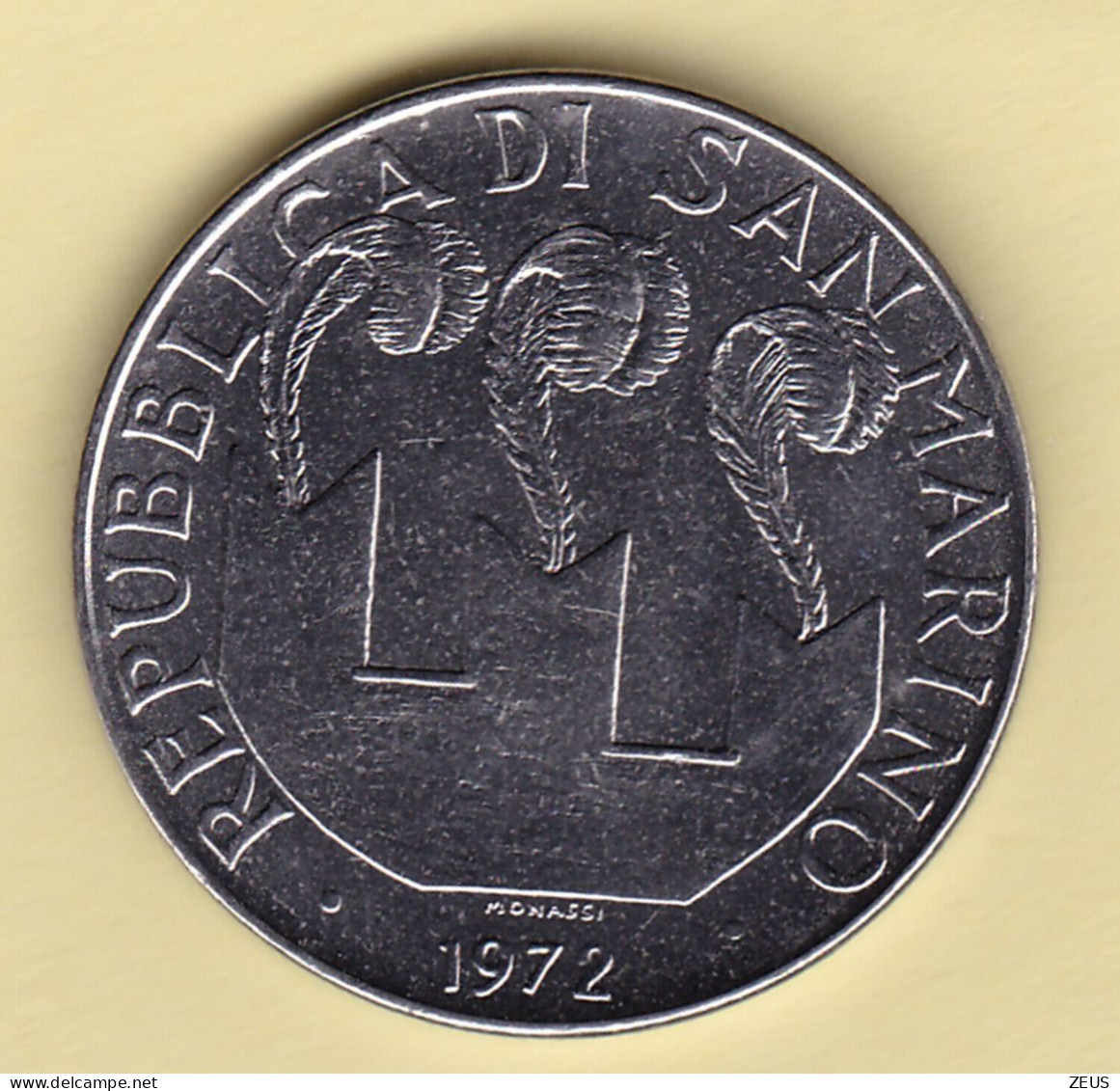 100 LIRE 1972   FDC SAN MARINO - San Marino