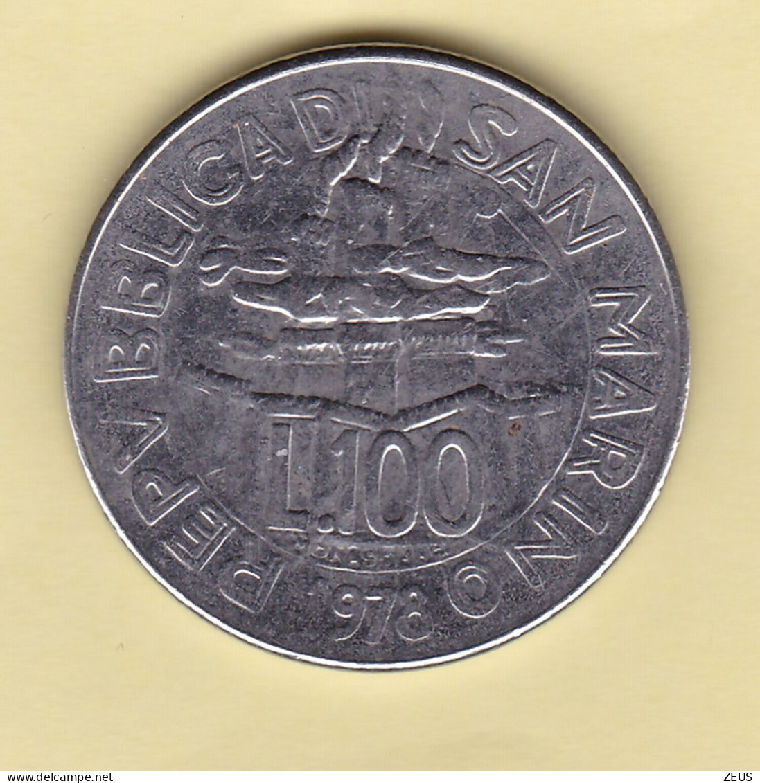 100 LIRE 1978   FDC SAN MARINO - San Marino