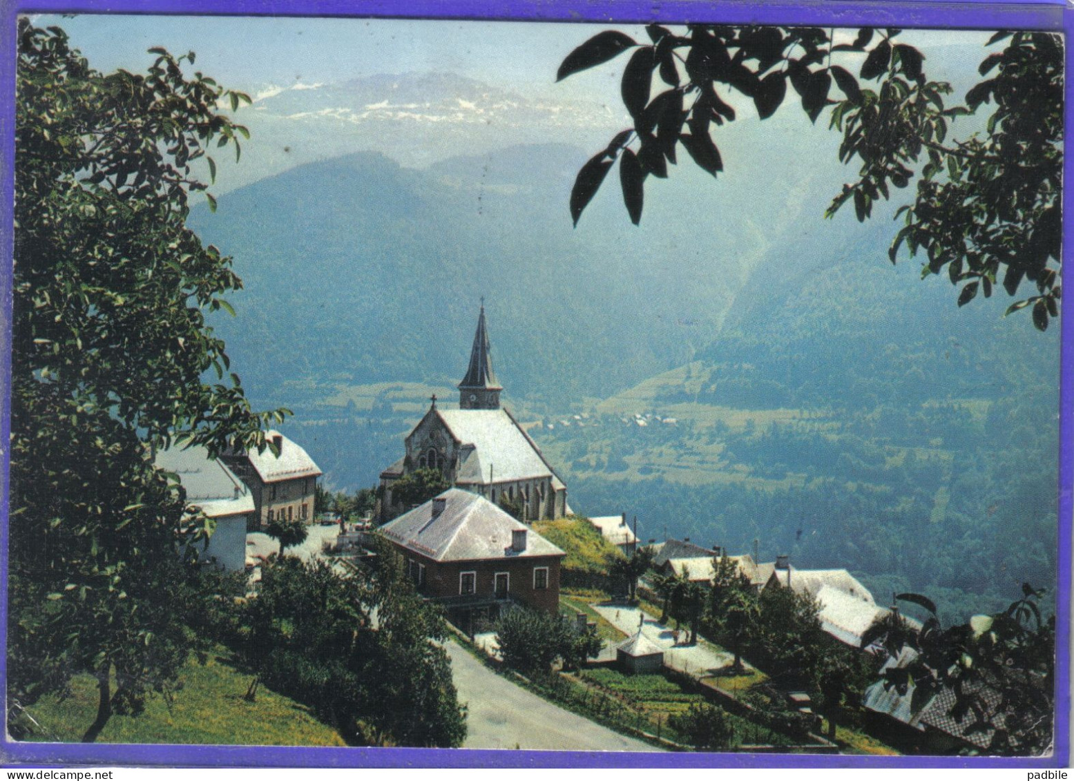 Carte Postale 38. Allemont Très Beau Plan - Allemont