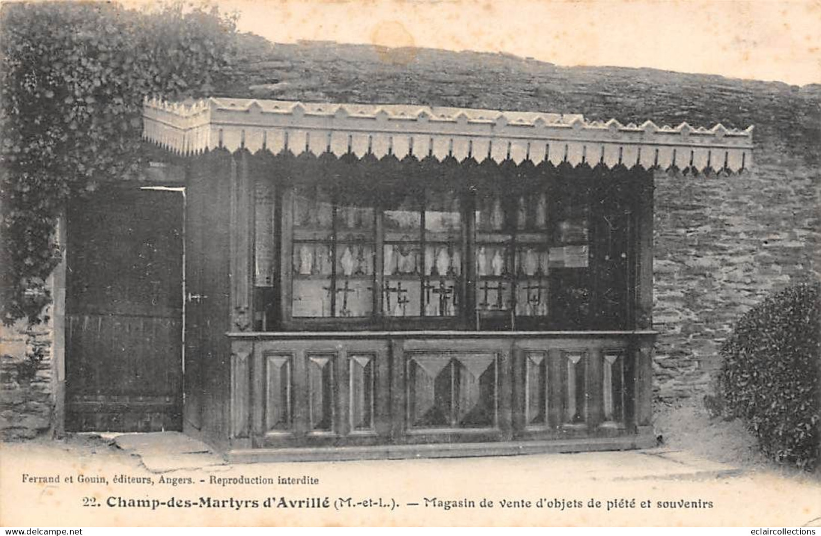 Avrillé        49        Magasin De Vente D'objets De Piété Et Souvenirs     N°22         (voir Scan) - Other & Unclassified