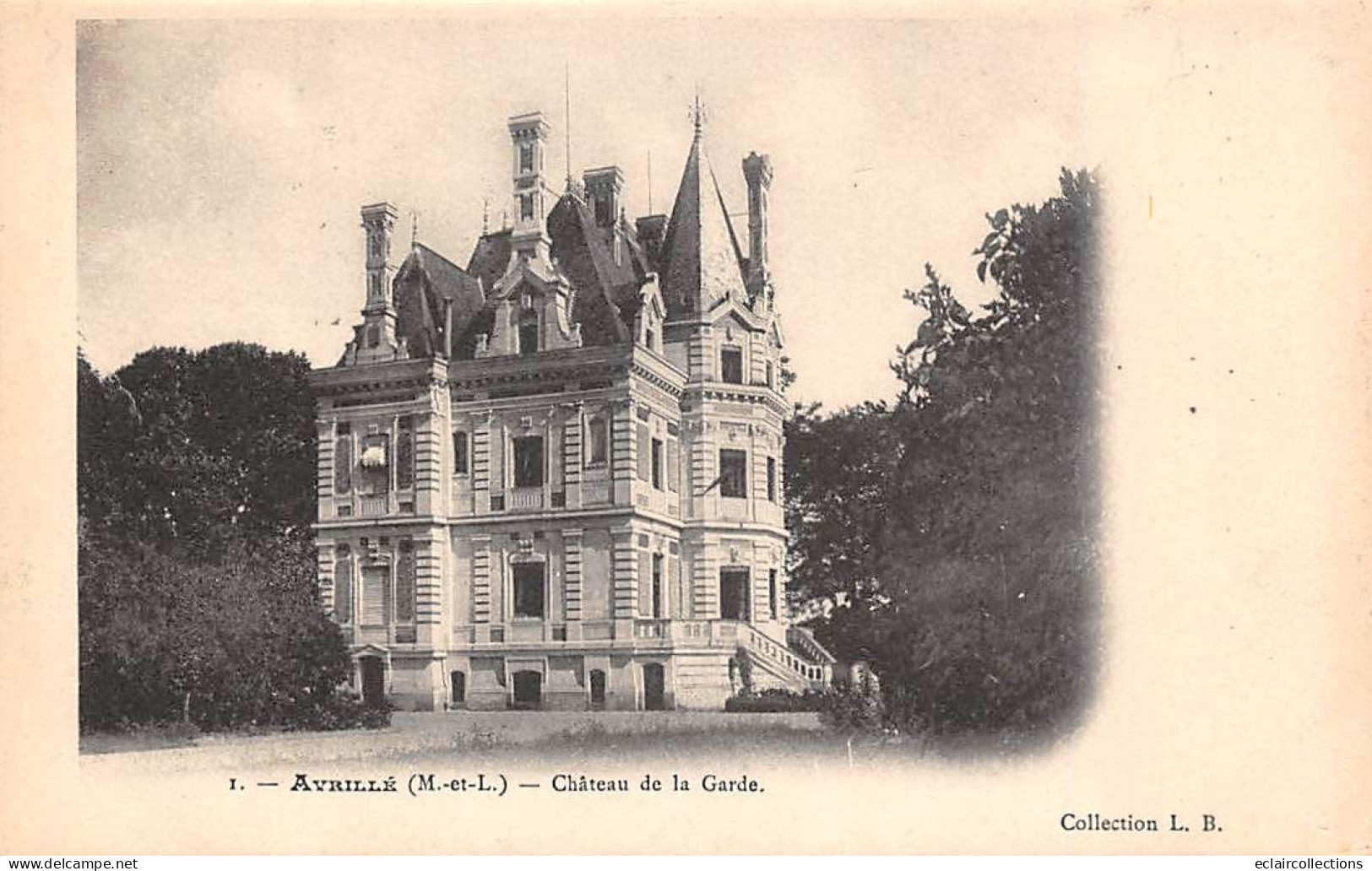 Avrillé        49       Château De La Garde    N° 1         (voir Scan) - Sonstige & Ohne Zuordnung