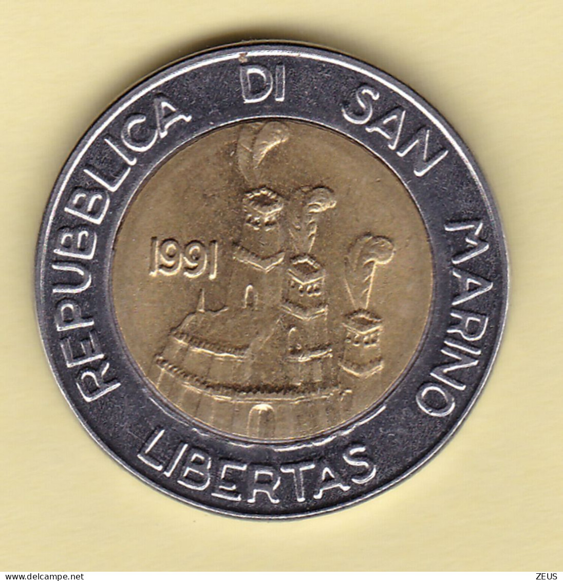 500 LIRE 1991   FDC SAN MARINO - San Marino