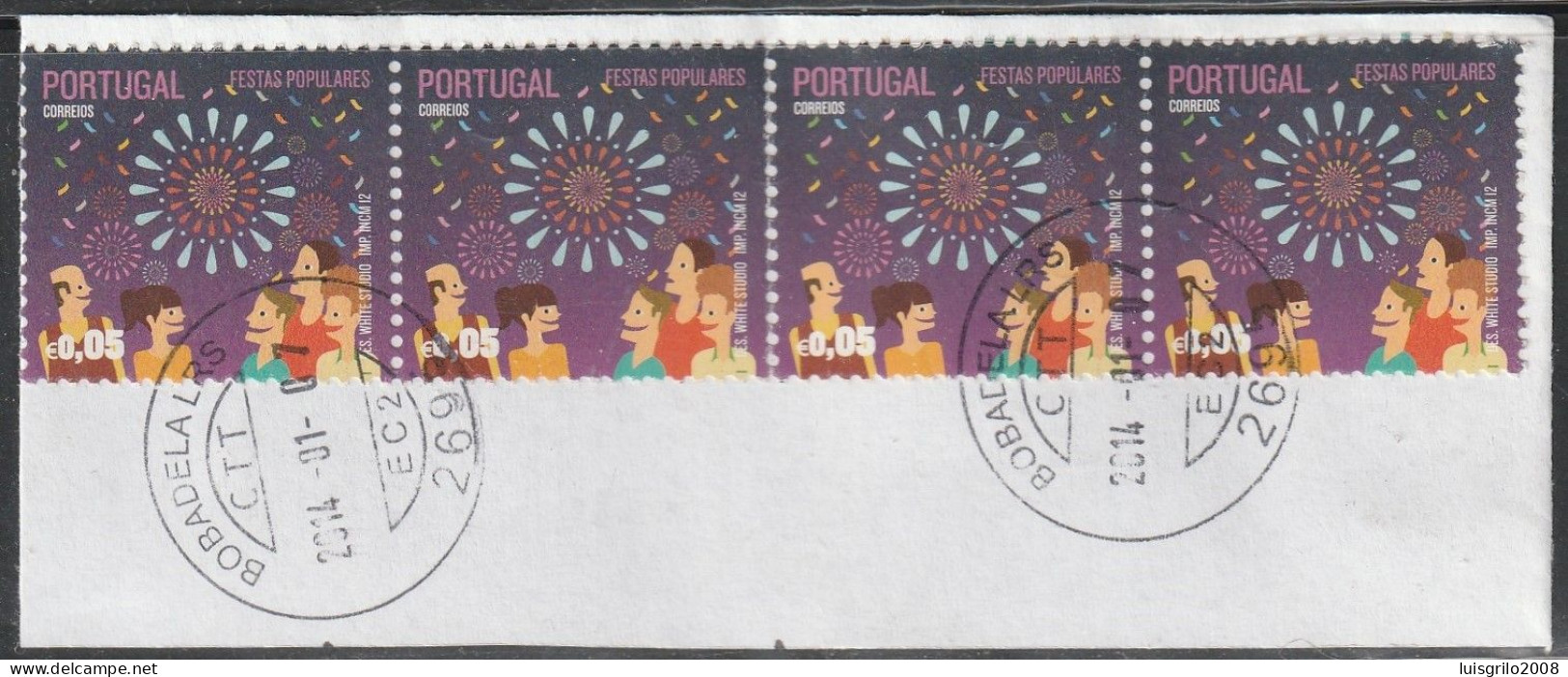 Fragment - Popular Parties -|- Mundifil Nºs - 4222 - Postmark 2014 - Gebruikt