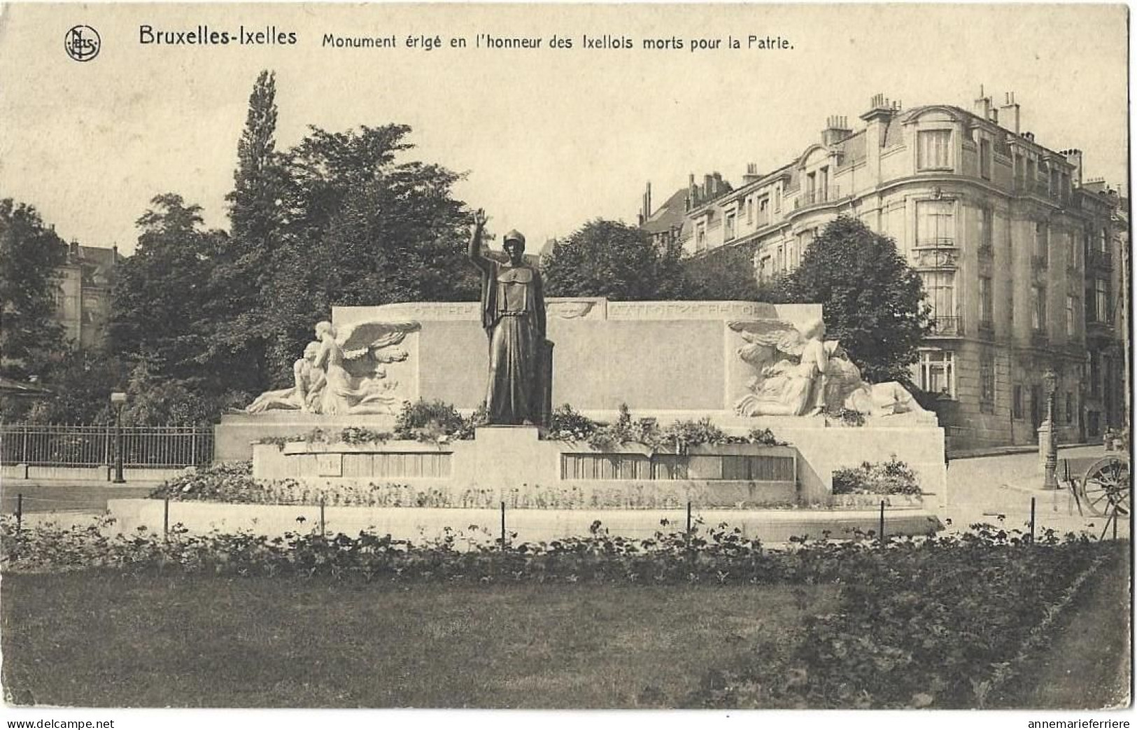 Bruxelles-Ixelles Monument érigé En L'honneur Des Ixellois Morts Pourvla Patrie - Elsene - Ixelles