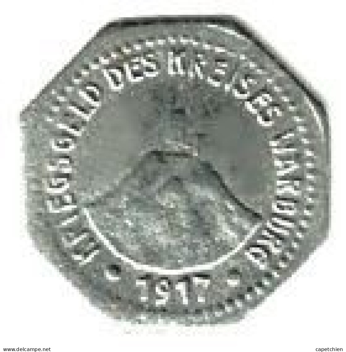 ALLEMAGNE / NOTGELD / KREISES WARBURG  / 10 PFENNIG / 1917 / FER / 20.7 Mm  / 2.57 G / ETAT TTB - Monétaires/De Nécessité