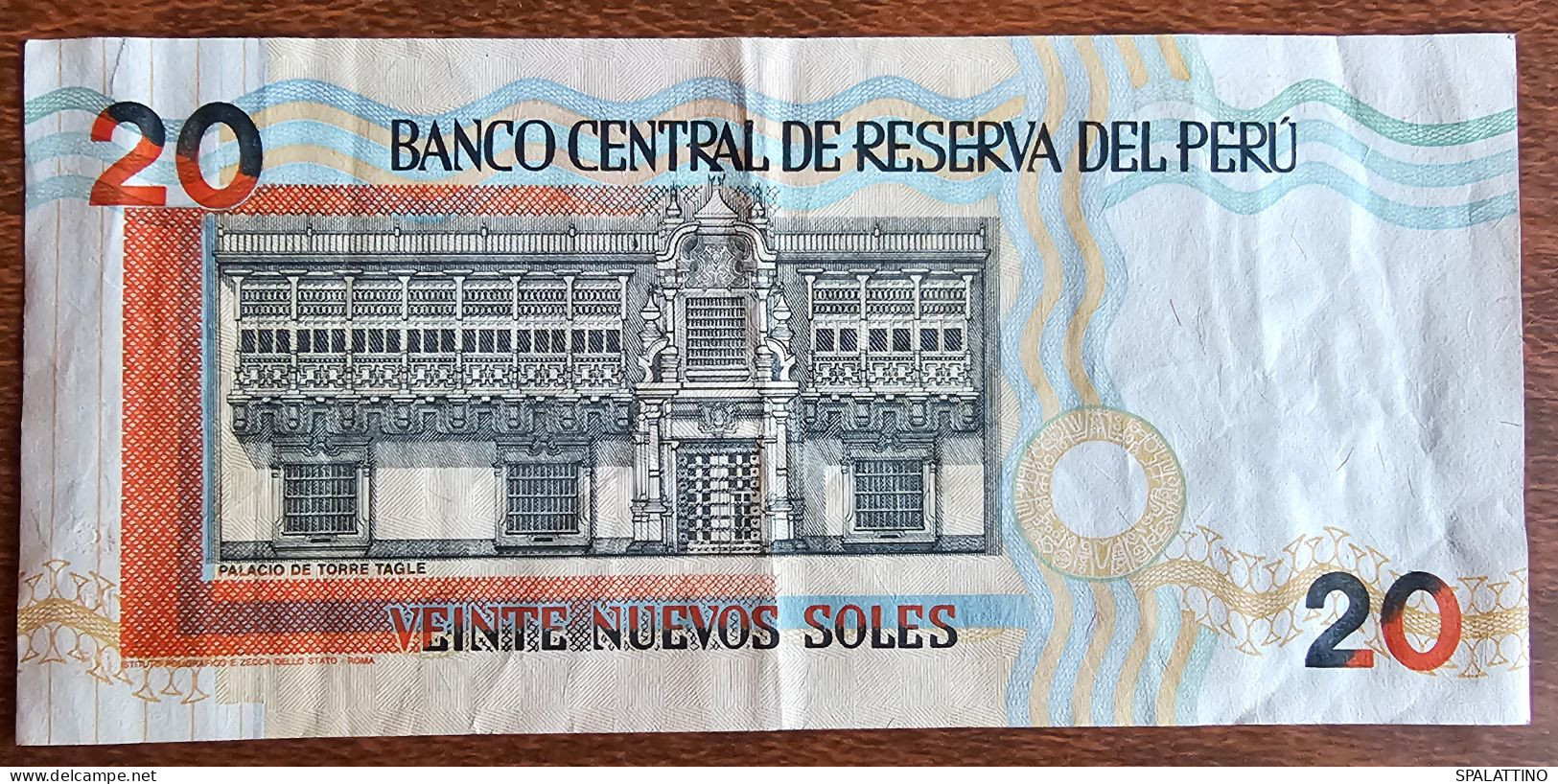 PERU- 20 NUEVOS SOLES 1992. - Peru