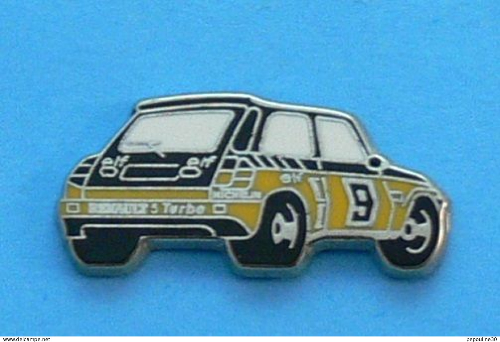 1 PIN'S //  ** LA MYTHIQUE / RENAULT 5 MAXI TURBO / ELF ** - Renault