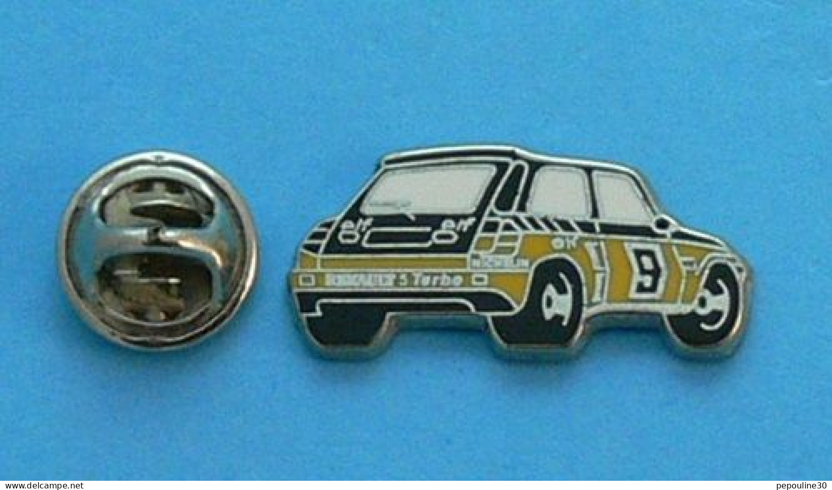 1 PIN'S //  ** LA MYTHIQUE / RENAULT 5 MAXI TURBO / ELF ** - Renault