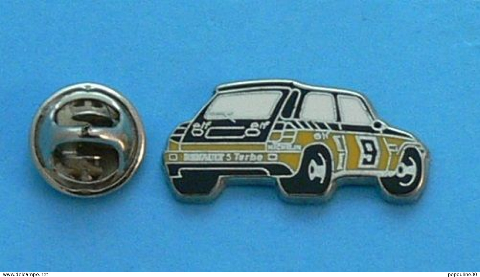 1 PIN'S //  ** LA MYTHIQUE / RENAULT 5 MAXI TURBO / ELF ** - Renault