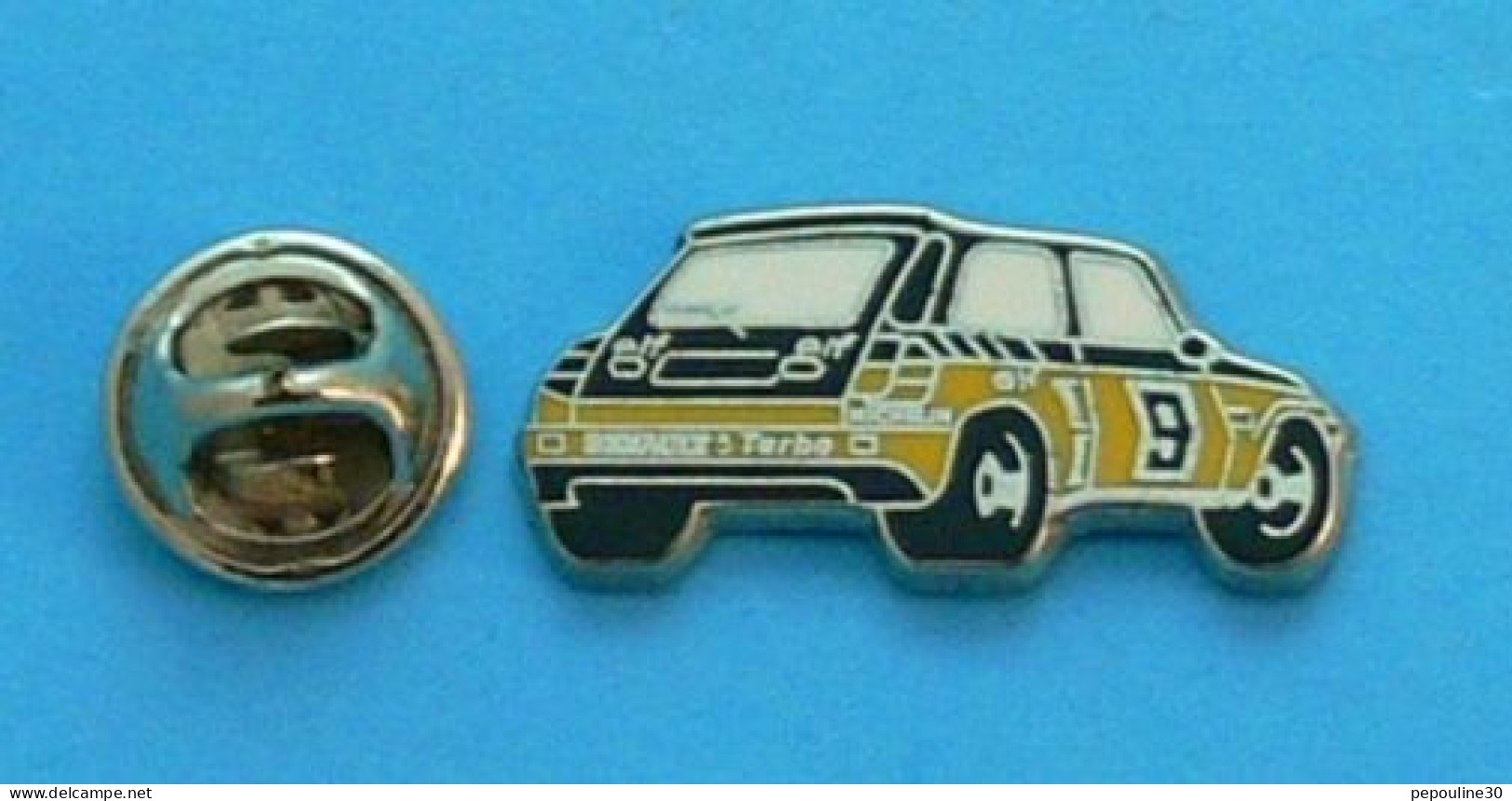 1 PIN'S //  ** LA MYTHIQUE / RENAULT 5 MAXI TURBO / ELF ** - Renault