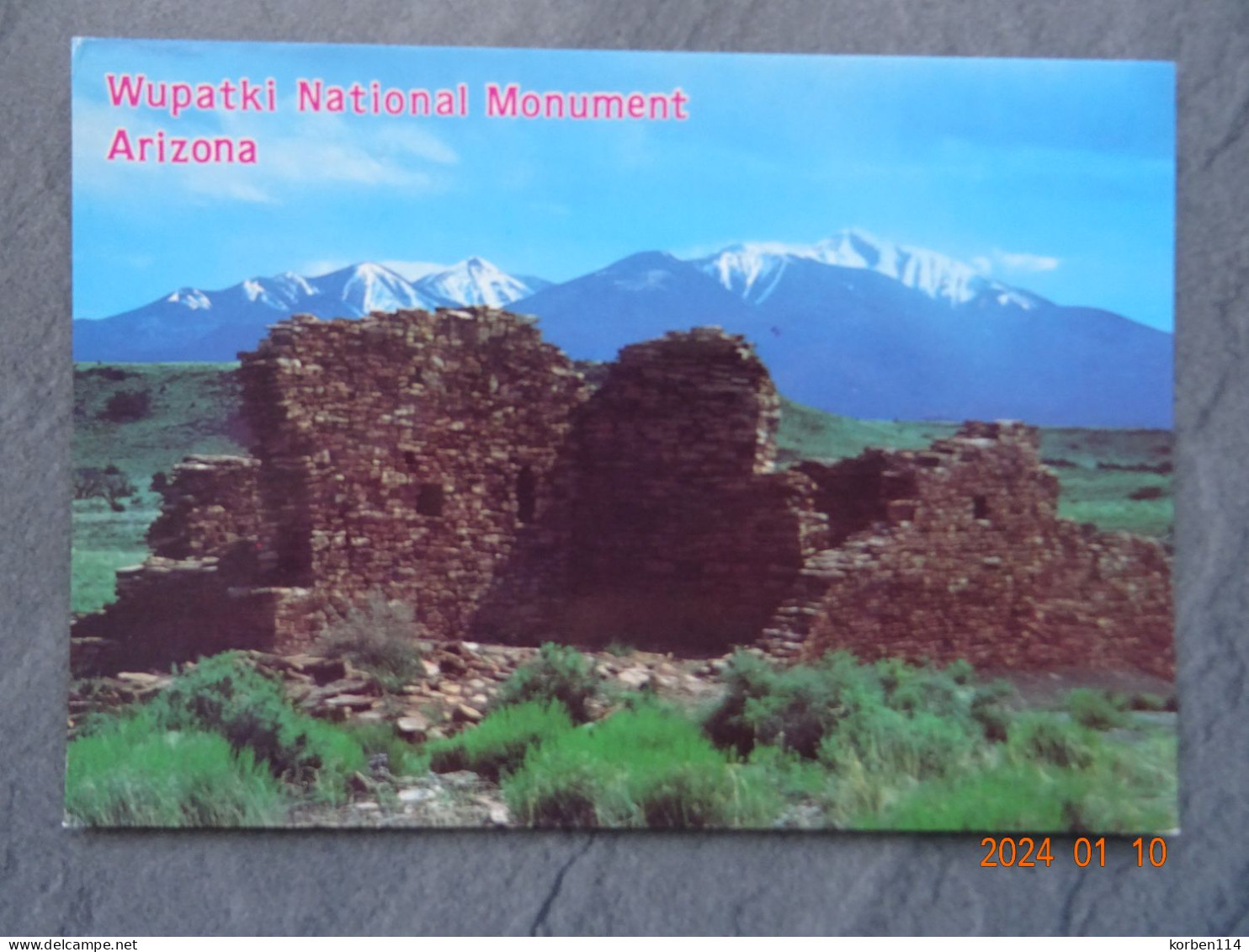 WUPATKI NATIONAL  MONUMENT - Other & Unclassified