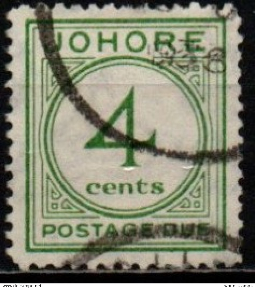 JOHORE 1938 O - Johore