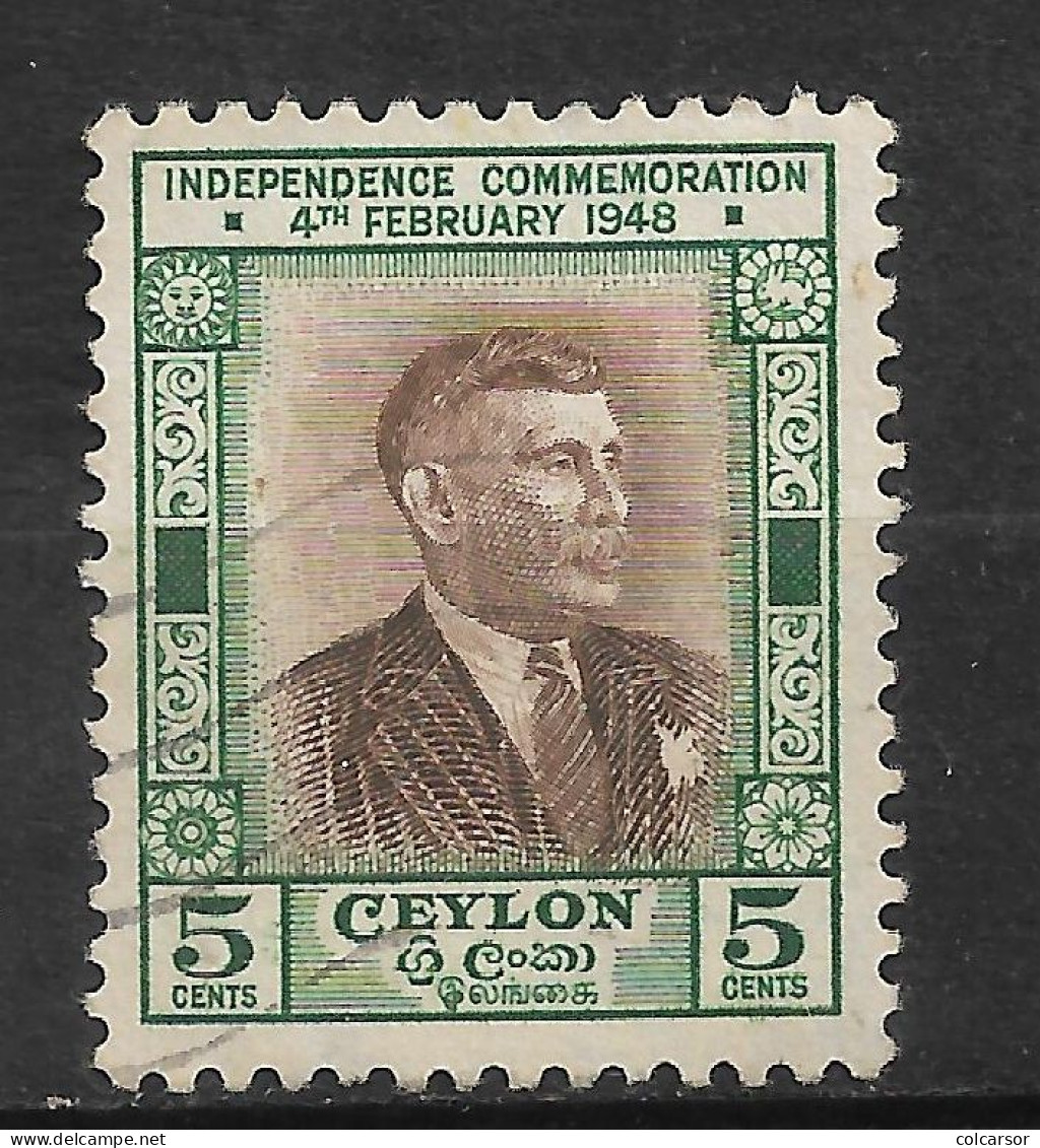 CEYLAN  «SRI LANKA "  N° 275 - Sri Lanka (Ceylan) (1948-...)