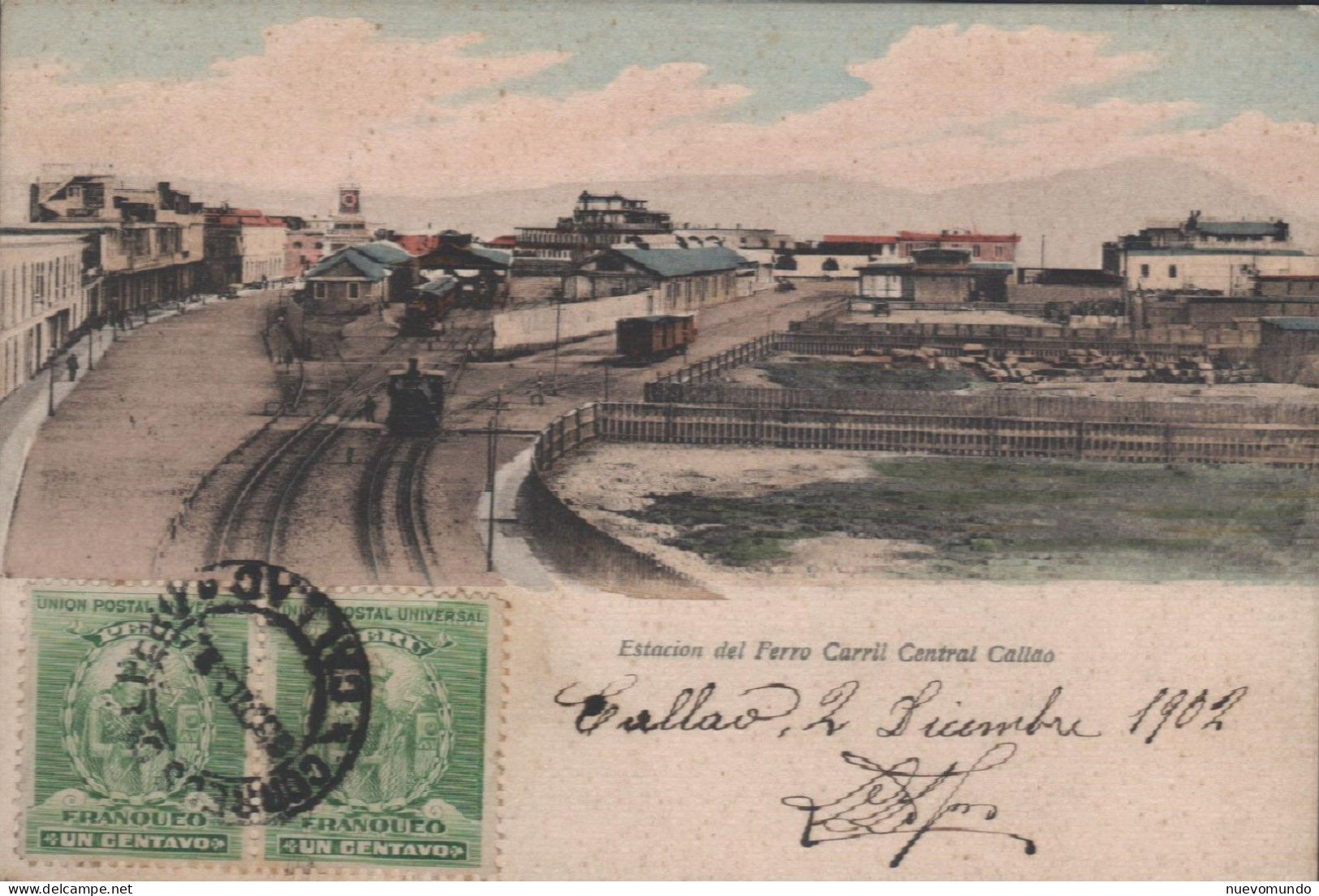 Callao.Estacion Del Ferro Carril Central Callao - Pérou