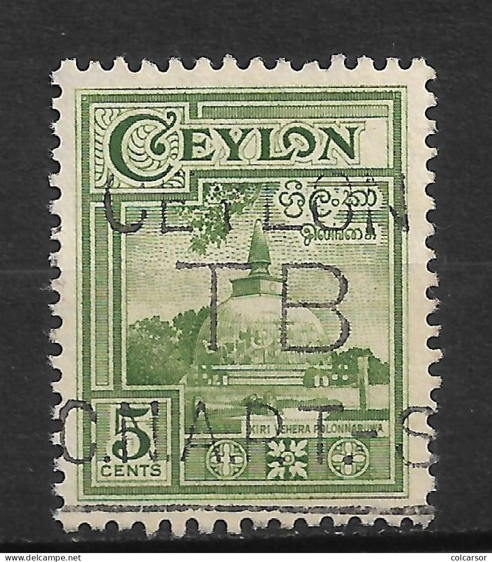 CEYLAN  «SRI LANKA "  N° 281 - Sri Lanka (Ceylan) (1948-...)