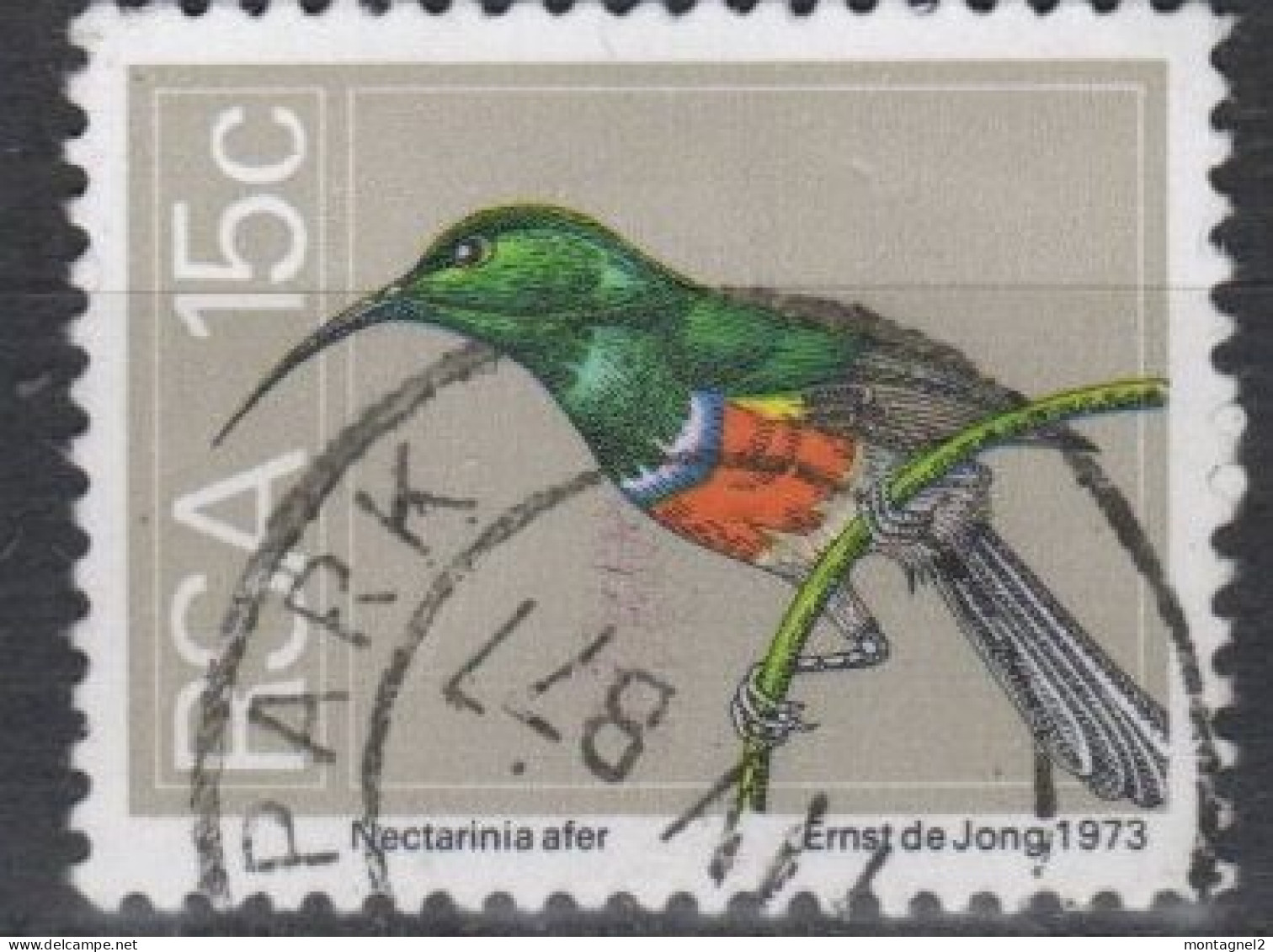 RSA N°369 Oblitéré - Hummingbirds