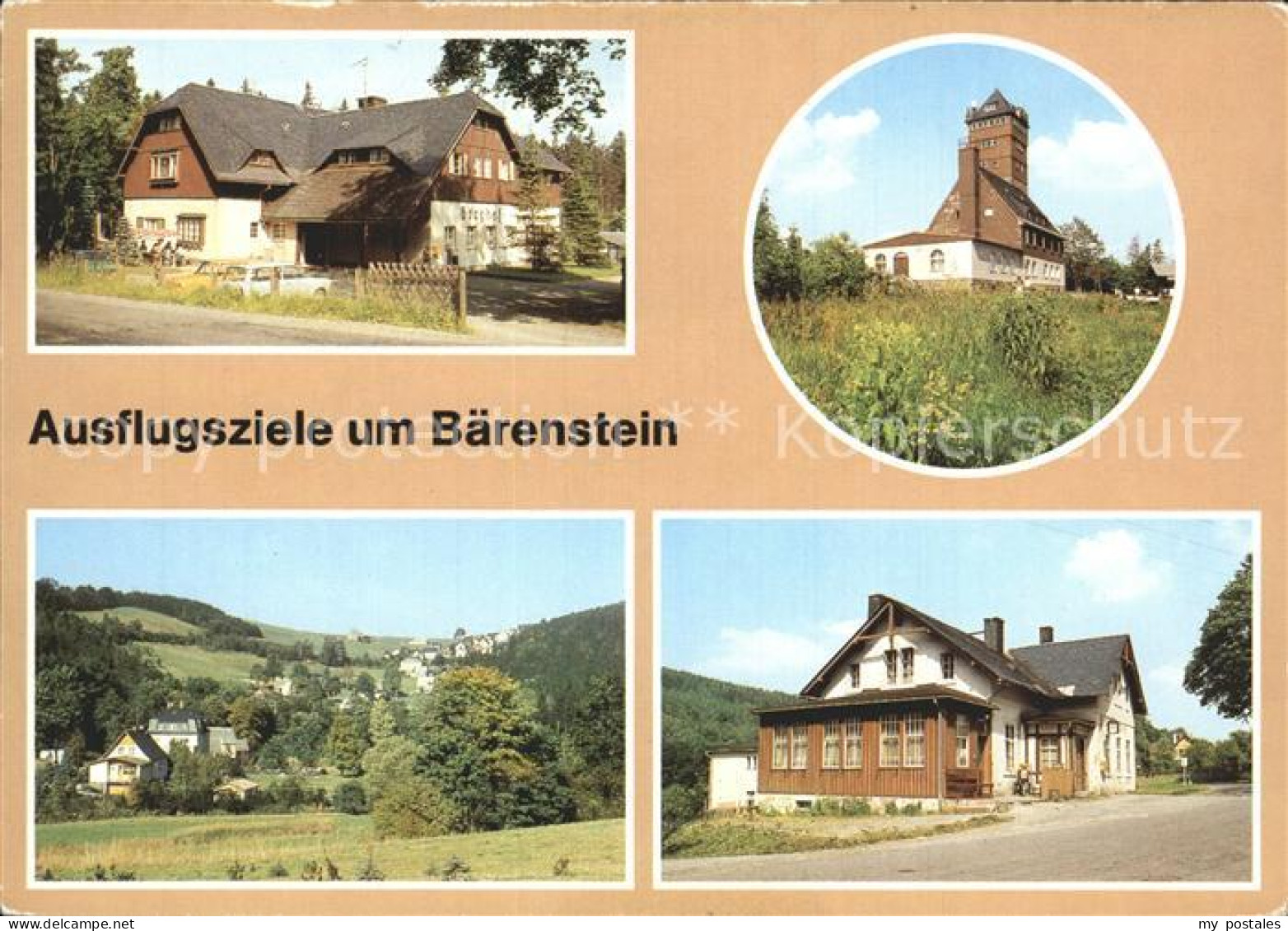 72326058 Baerenstein Annaberg-Buchholz Joehstadt Gaststaette Berghof HOG Berghot - Bärenstein