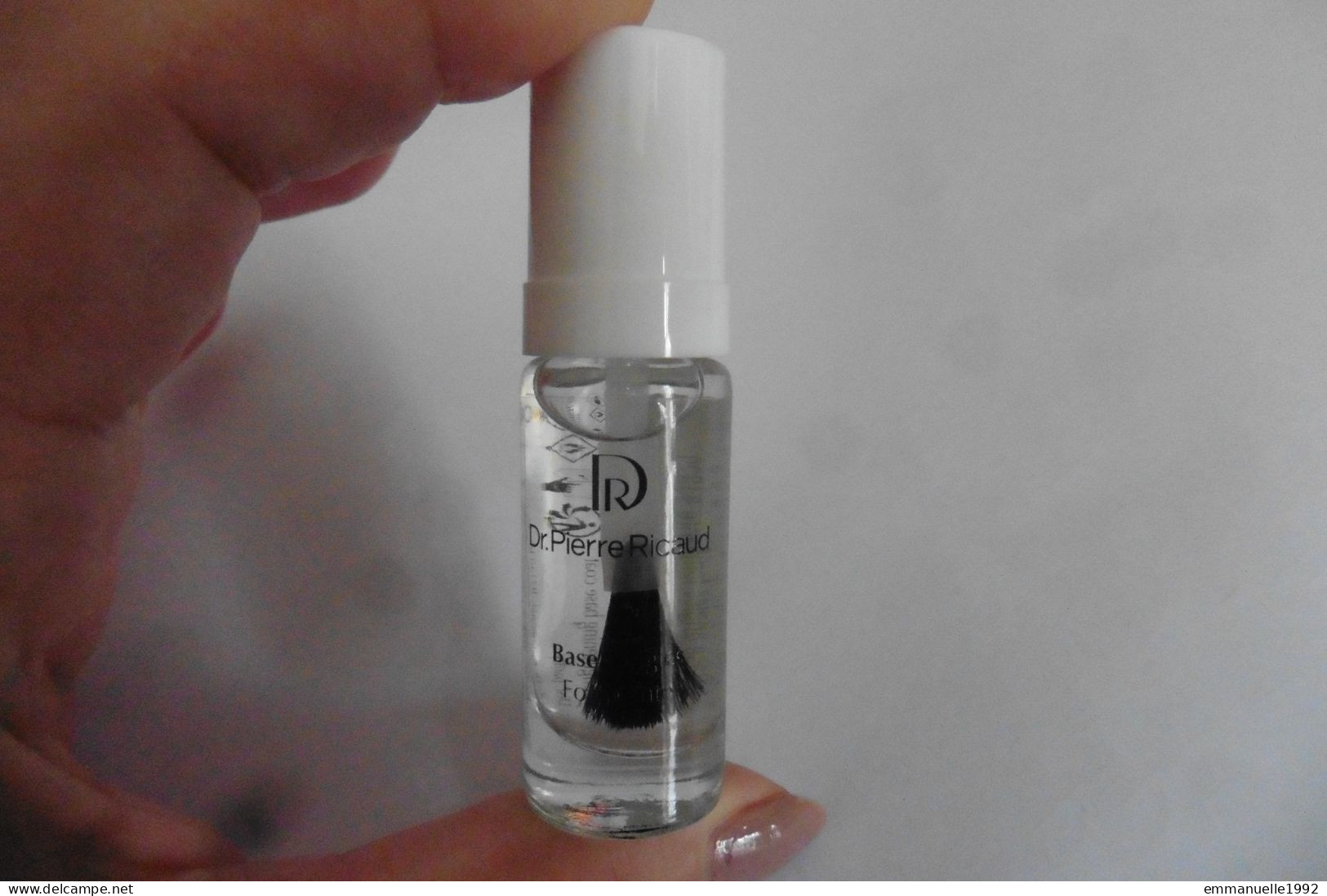 Neuf - Vernis à Ongles Dr. Pierre Ricaud Base Ongles Fortifiante Transparent Flacon Verre 5 Ml - Produits De Beauté