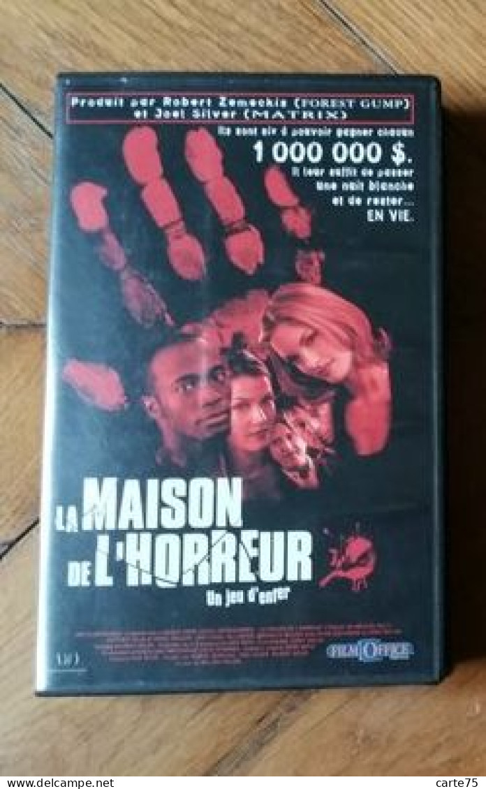 VHS La Maison De L'Horreur 1999 Le Film Utilise Sweet Dreams Chanson D'Eurythmics Reprise Par Marilyn Manson - Horreur