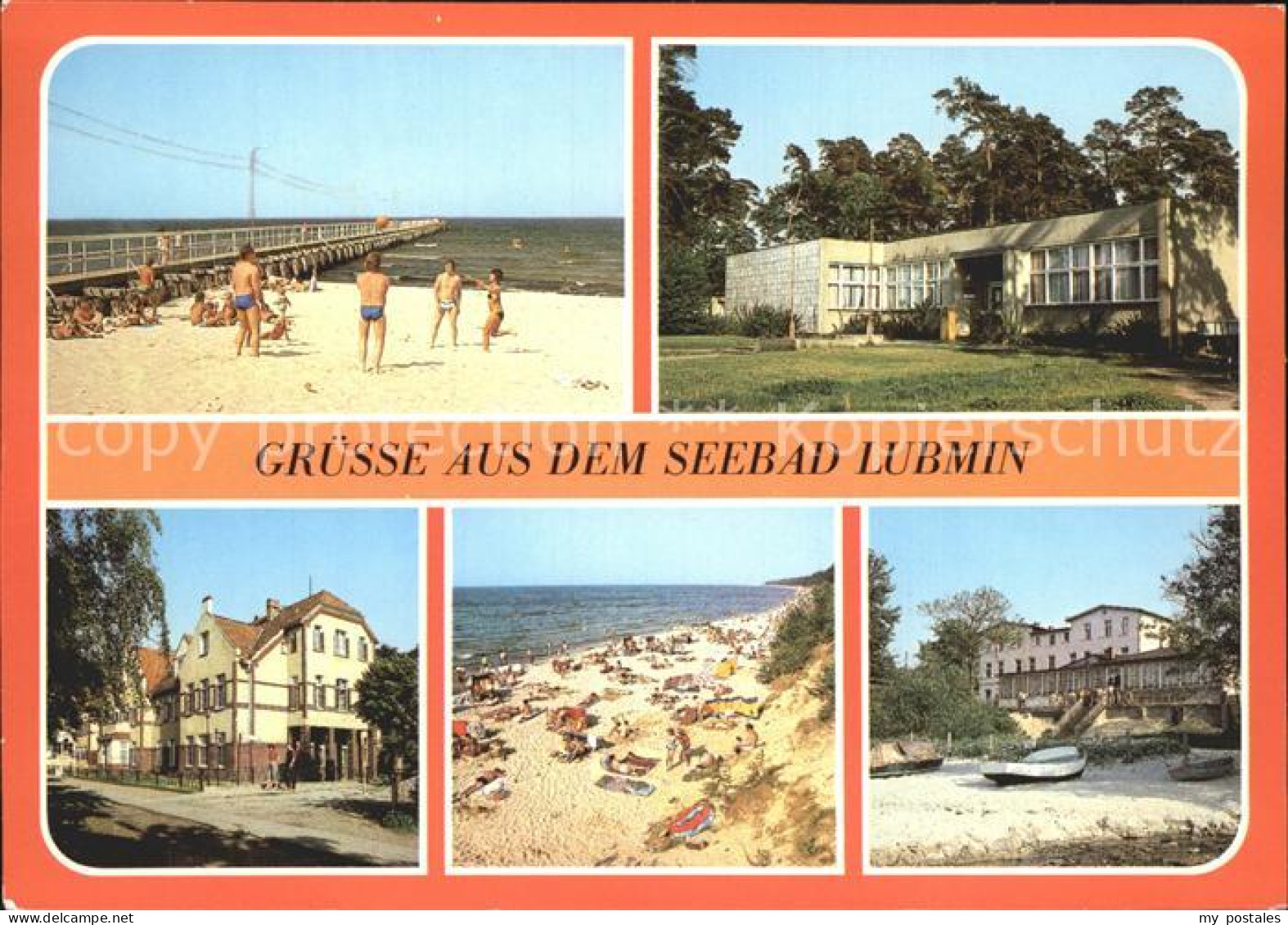 72324720 Lubmin Ostseebad Strand Postamt Hotel Am Meer Lubmin - Lubmin