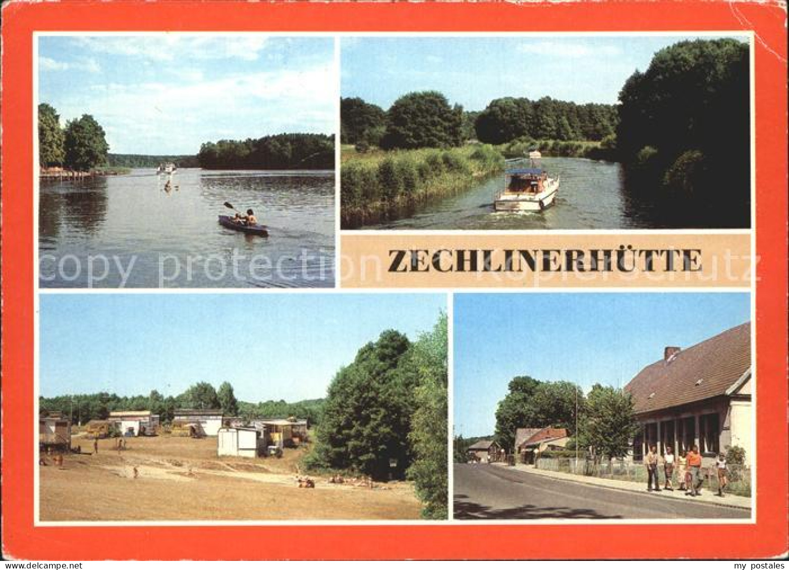 72324686 Zechlinerhuette Zootzenkanal Schlabornsee Camping Wegener-Gedenkstaette - Zechlinerhütte