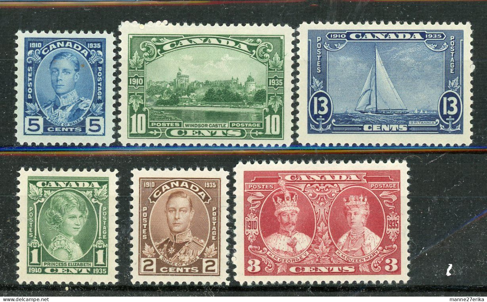 Canada MH 1935 Silver Jubilee - Neufs