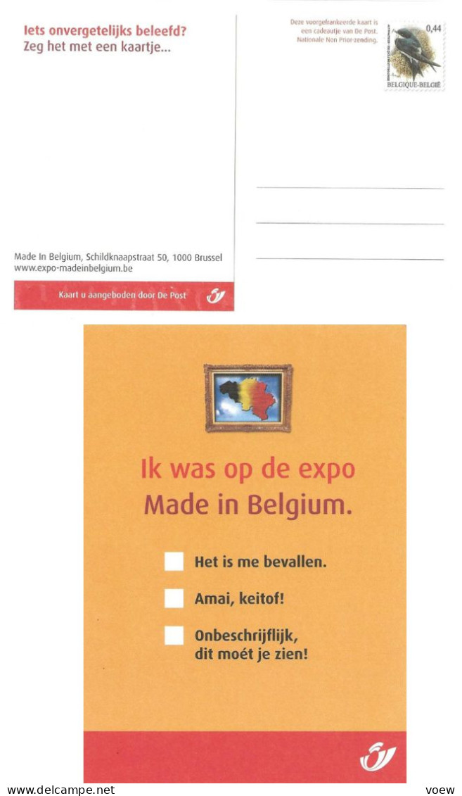 Made In Belgium  (nederlands)  (1090) - Illustrated Postcards (1971-2014) [BK]