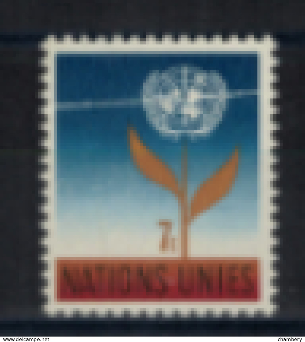 Nations-Unies - New-York - "Fleur Stylisée" - Oblitér N°122 De 1964 - Used Stamps