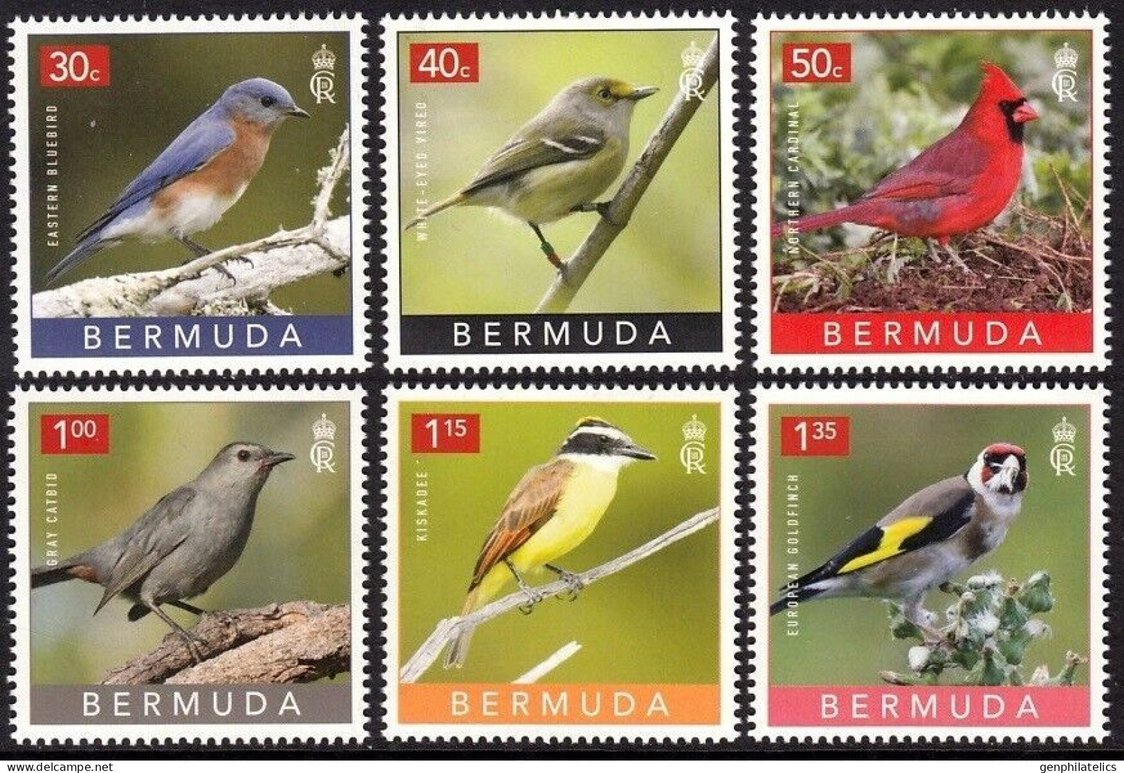 BERMUDA 2023 FAUNA Animals BIRDS - Fine Set MNH - Bermudes