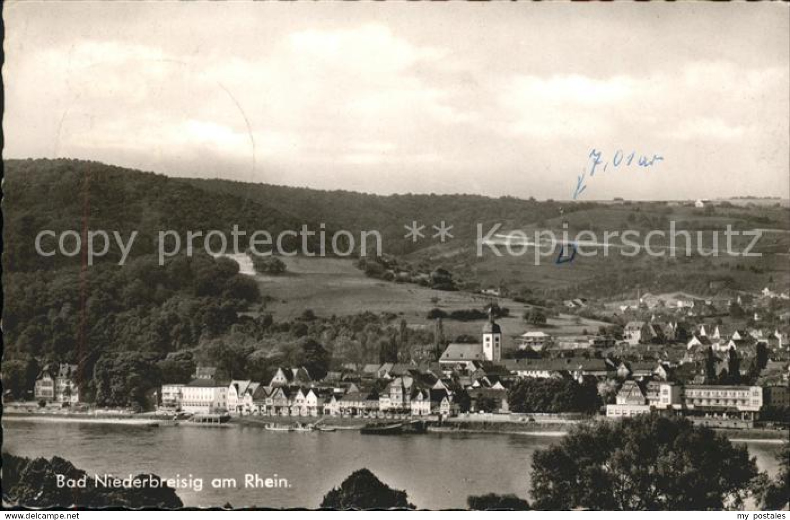 41575832 Bad Niederbreisig Am Rhein Ortsansicht Mit Kirche Bad Niederbreisig - Bad Breisig