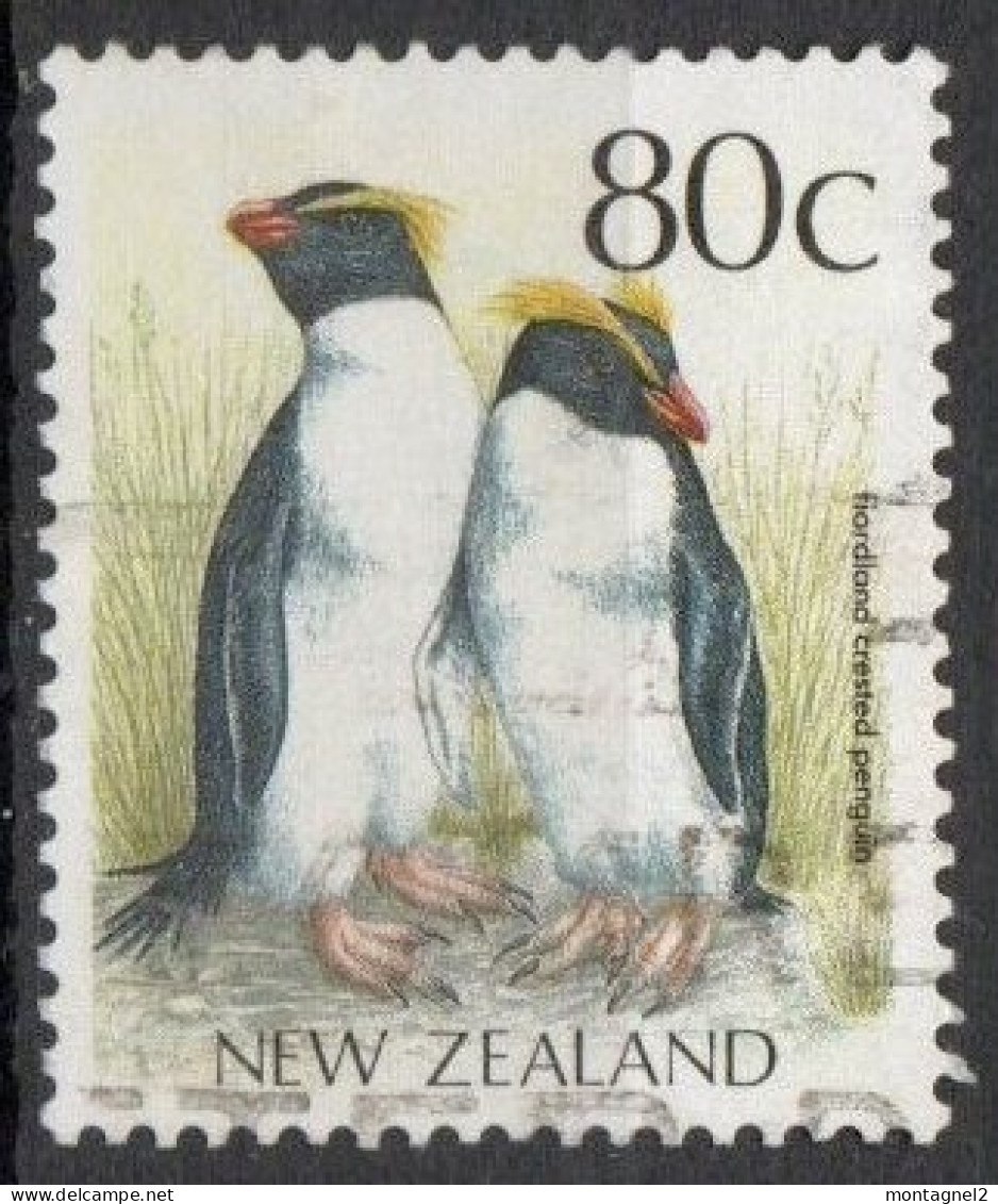 NEW ZELANDE N°1017 Oblitéré - Penguins