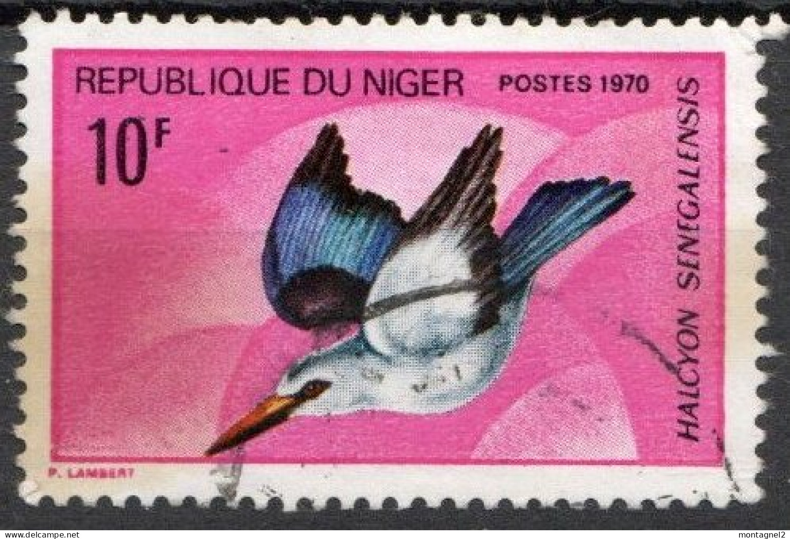 NIGER N°239 Oblitéré - Pics & Grimpeurs