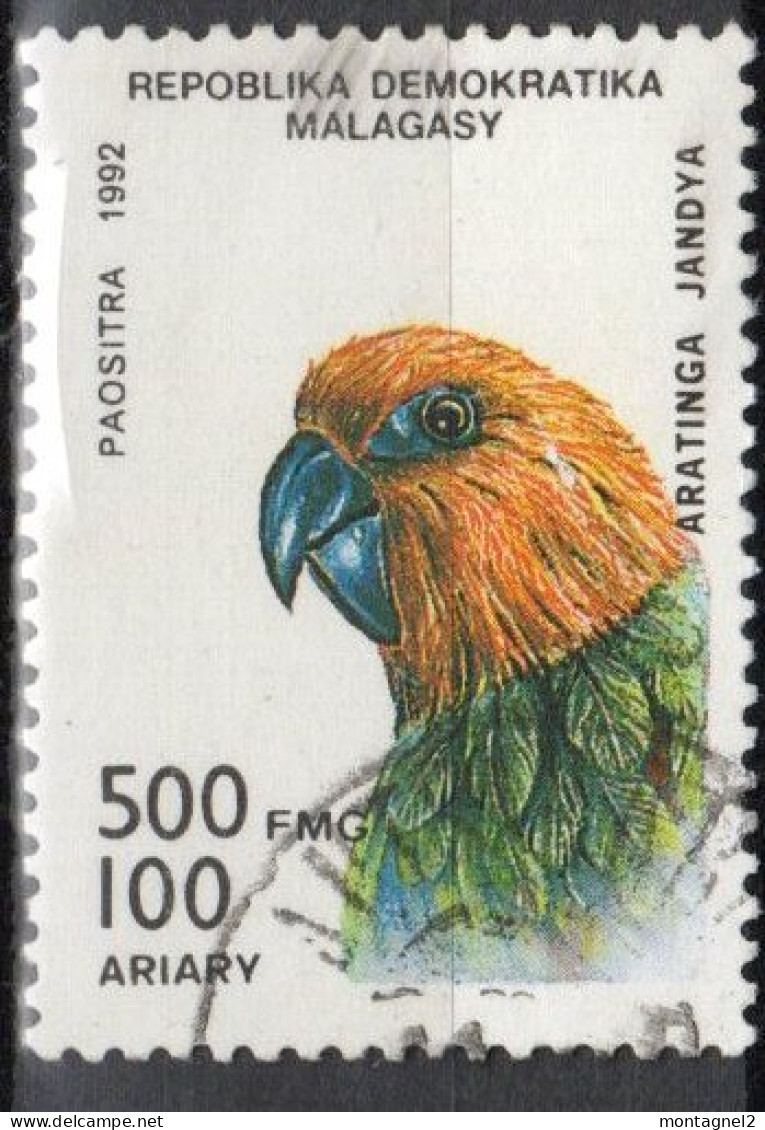 MADAGASCAR N°1147 Oblitéré - Piciformes (pájaros Carpinteros)