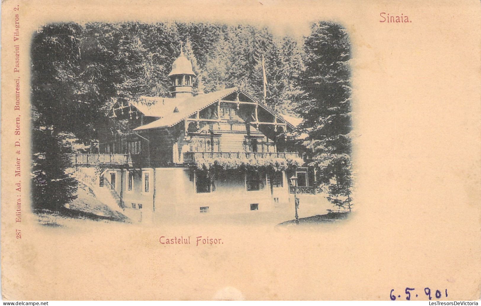 ROUMANIE - SINAIA - Castelul Foisor - Carte Postale Ancienne - Romania