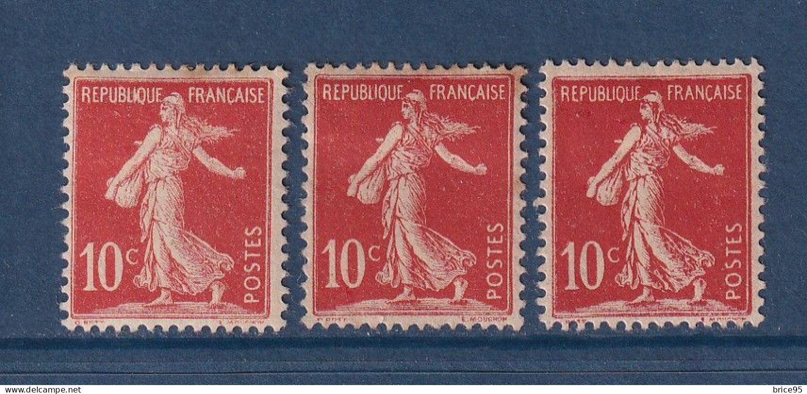 France - YT N° 134 * - Neuf Avec Charnière - 1906 - Nuevos