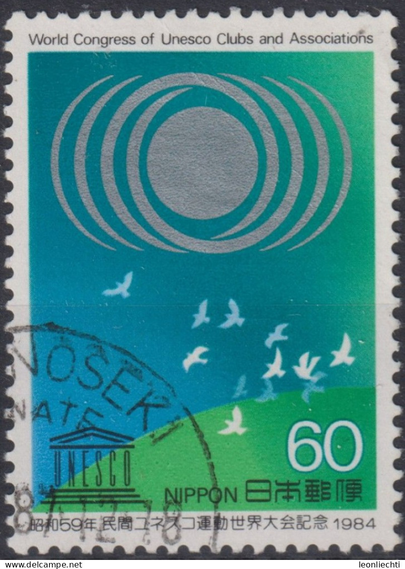 1984 Japan-Nippon ° Mi:JP 1591, Sn:JP 1565, Yt:JP 1492, World Congress Of UNESCO Clubs - Used Stamps