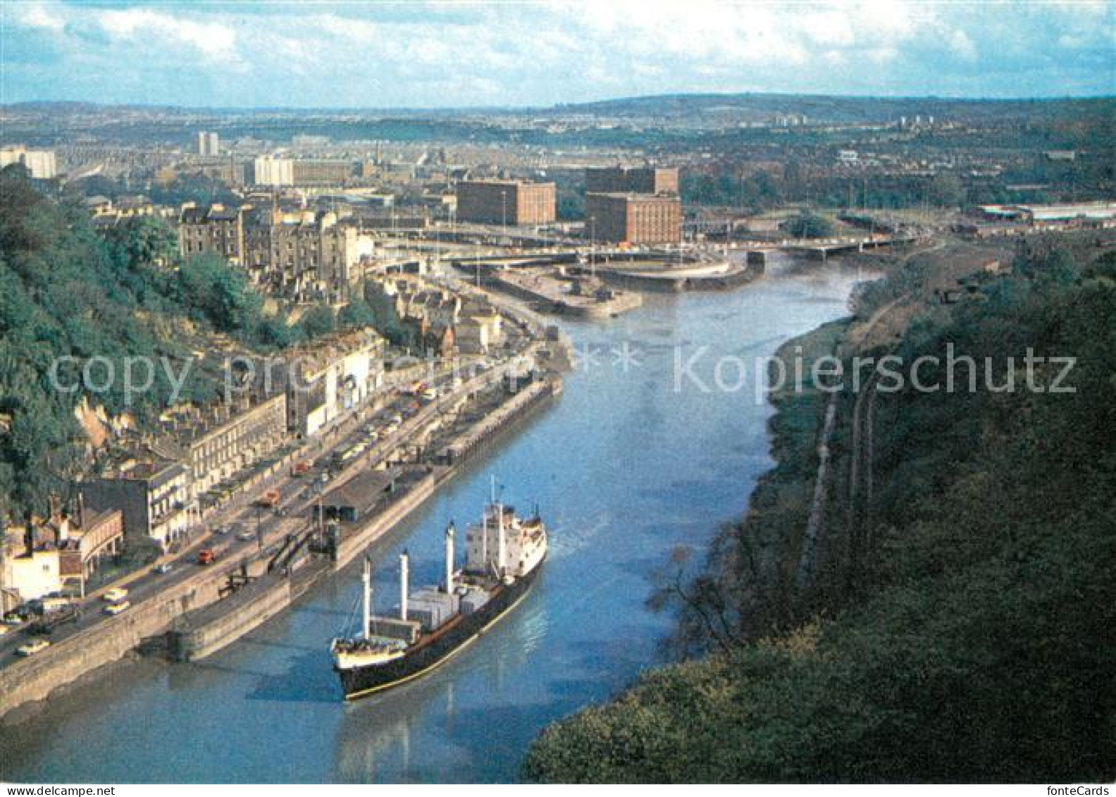 73685763 Bristol UK River Avon From Clifton Suspension Bridge  - Bristol