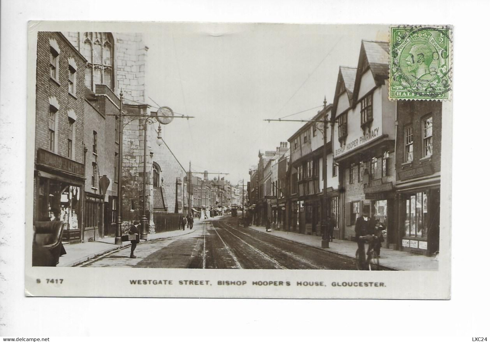 GLOUCESTER. WESTGATE STREET. BISHOP HOOPER' S HOUSE. - Gloucester