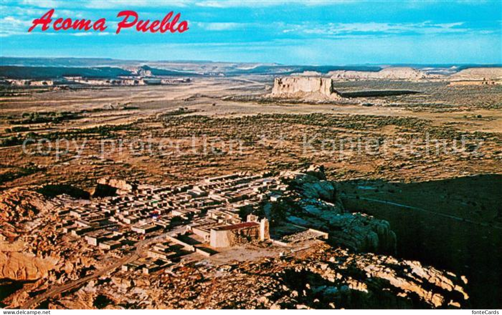 73646801 Acoma_Pueblo Fliegeraufnahme - Other & Unclassified