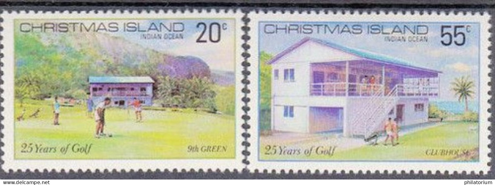 Christmas Island, *, Yv 134, 135, Mi 122, 123, Sg 120, 121, - Christmas Island