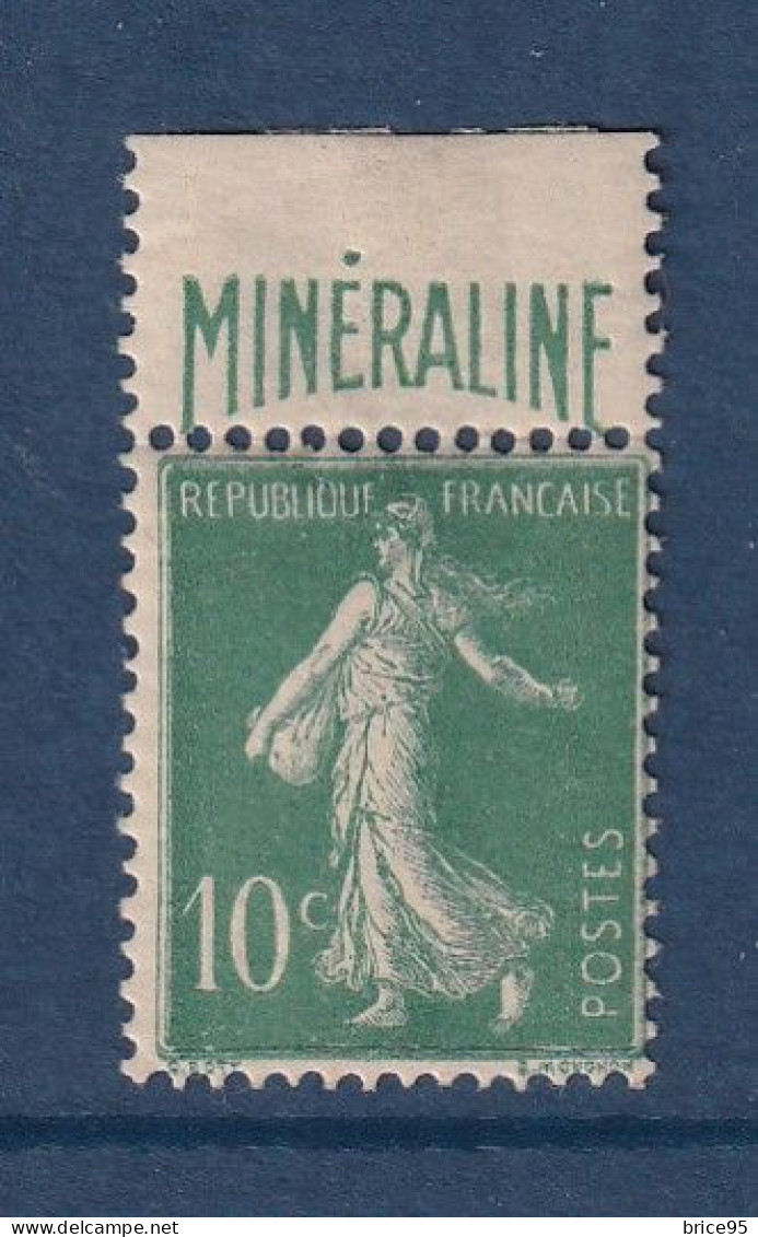 France - YT N° 188A - Neuf Avec Charnière - Minéraline - 1924 à 1926 - Oblitérés