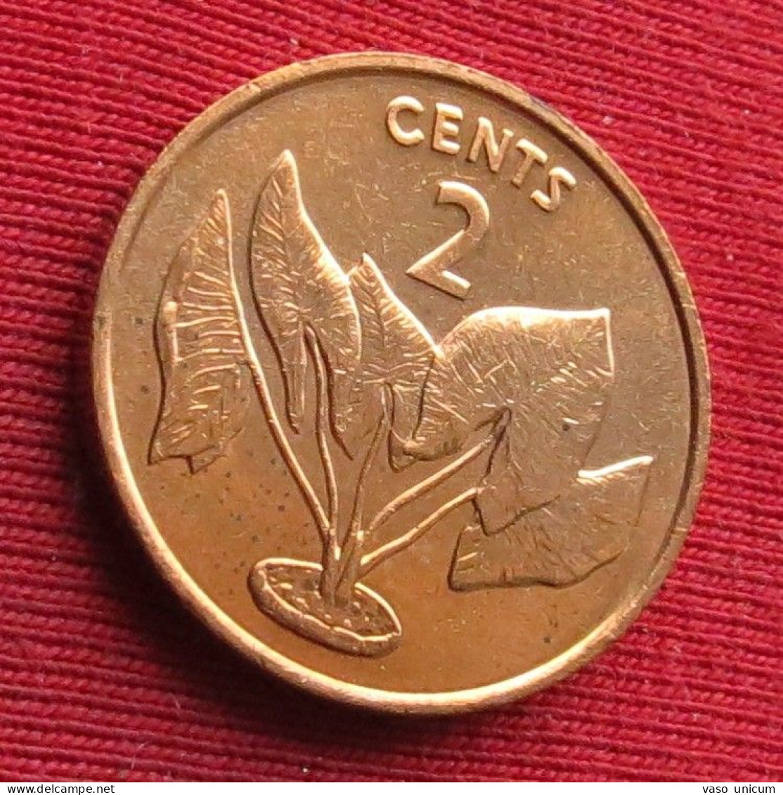 Kiribati 2 Cents 1979 Flora Unc - Kiribati