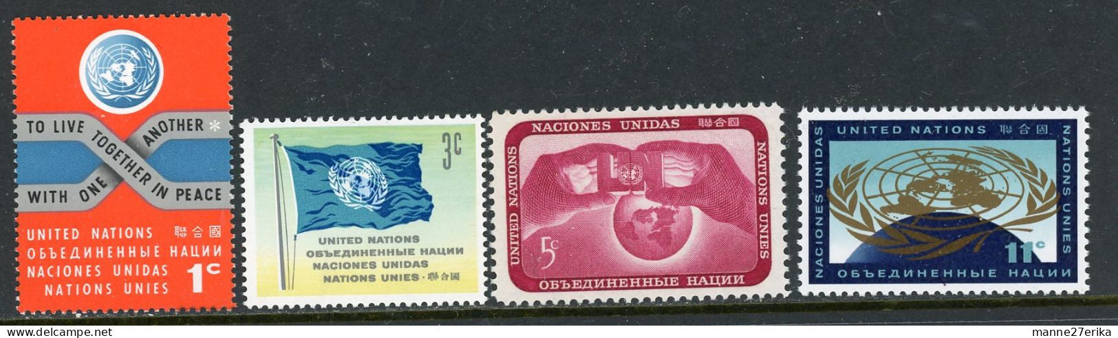United Nations MNH 1962 - Unused Stamps